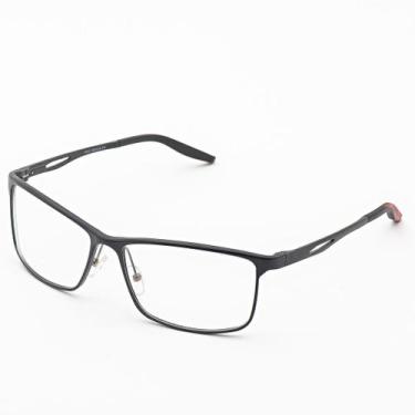 Imagem de Armação Óculos de Grau Masculino Alumínio Retangular Loki- Óculos Sunr