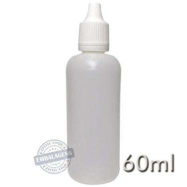 Imagem de 1000 Frasco Plástico 60ml Conta Gotas - Ref 14812 - EDDICOQUI EMBALAGE