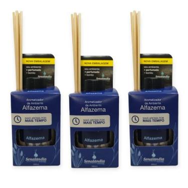 Imagem de 3 Difusor Ambiente Aromatizador Vareta Aromas Aromatizante Perfume Cas