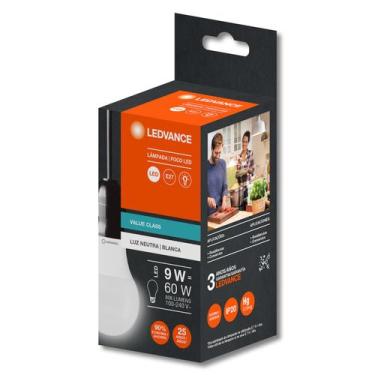 Imagem de Kit 20 lampadas led cla60 9w 4000k 806lm biv e27 - osram - LEDVANCE OS