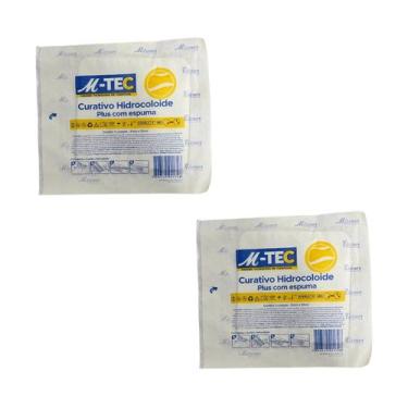 Imagem de Kit 2 Curativo Hidrocoloide Com Espuma 10cm X 10cm - Missner