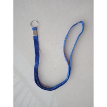 Imagem de Kit 6 Chaveiros Cordão Moto Tirante Liso - tltled, azul marinho