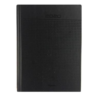 Imagem de Agenda Diária 2019 Costurada Modena Foroni Preta