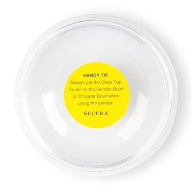 Imagem de Tampa Transparente de Reposição para Moedor de Café e Especiarias Secu