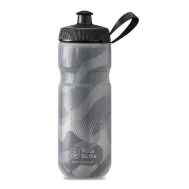 Imagem de Garrafa Isotérmica Polar Bottle Sport Contender Carvão e Prata 590ml C