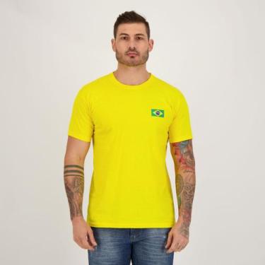 Imagem de Camisa Brasil Bandeira Amarela - Licenciados, P