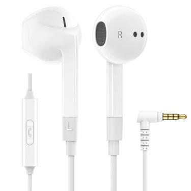 Imagem de Fones de ouvido intra-auriculares LUDOS FEROX com fio, fones de ouvido com microfone, isolamento de ruído, conector de 3,5 mm, para iPhone, smartphones Samsung, computador, notebook