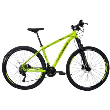 Imagem de BICICLETA ARO 29 RINO EVEREST TRAS. ALIVIO - 27V - 1.0 (Amarelo Neon, 21)