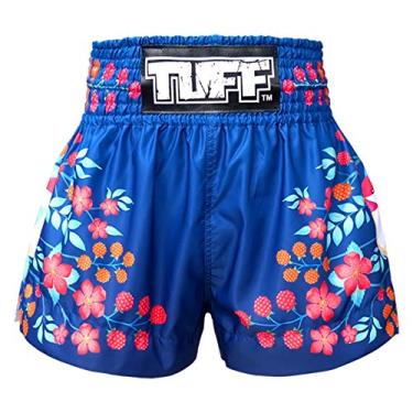 Imagem de Tuff Sport Muay Thai Shorts Boxe Shorts Kick Artes Marciais Treinamento Roupas Academia, Tuf-ms632-nvb, XGG