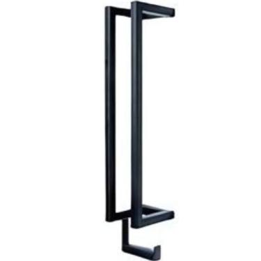 Imagem de Suporte Porta Papel Higiênico em Ferro Metalon Estilo Industrial e Cap