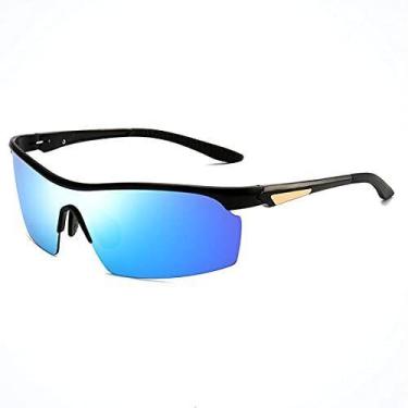 Imagem de Óculos de Sol Masculino BARCUR Sport de Alumínio Ciclismo Corrida ao A