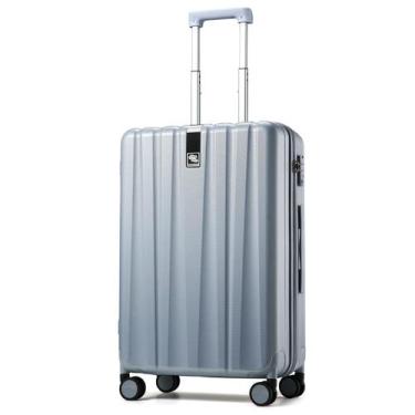 Imagem de Mala de Bordo Hanke 20 Polegadas (37L) - Leve e com Rodas - Cinza