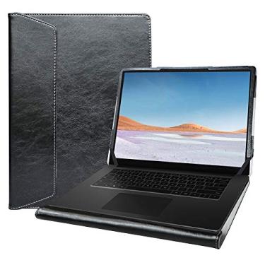 Imagem de Alapmk Capa protetora para Microsoft Surface Laptop 6 15/Surface Laptop 5 15/Surface Laptop 4 15/Surface Laptop 3 15 [Não serve para Surface Laptop 7 15 e Surface Laptop 13.5/12.4], preta