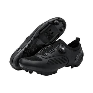 Imagem de Sapatos De Ciclismo Mtb De Fibra De Carbono Feminino Masculino Tênis D