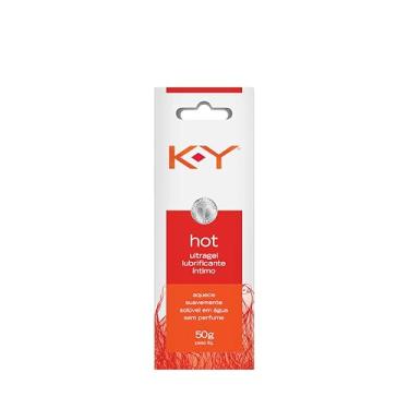 Imagem de K-Y Gel Lubrificante Íntimo Hot K-Y Ky Aquece Esquenta - 50G