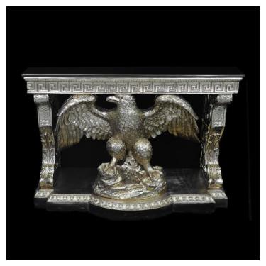 Imagem de Aparador America Classico Versace Grego Aguia Entalhado