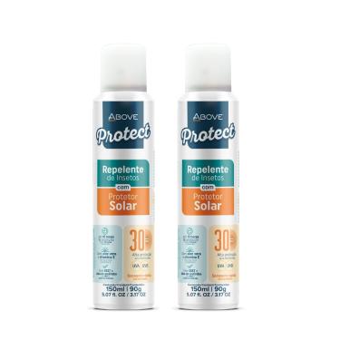 Imagem de Kit 2 Repelentes Spray Com Proteção Solar FPS30 150ml Above