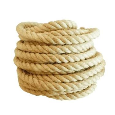 Imagem de Corda Sisal Naval 50mm 2 Metros Artesanatos Decorações Decks