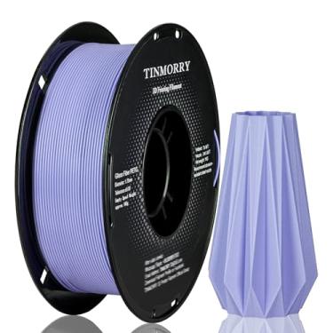 Imagem de TINMORRY Filamento PETG reforçado com fibra de vidro 1,75 mm, filamento de impressão 3D fosco PETG GF de alta resistência a impactos, durabilidade e rigidez, serve para impressoras 3D Bambu Lab FDM