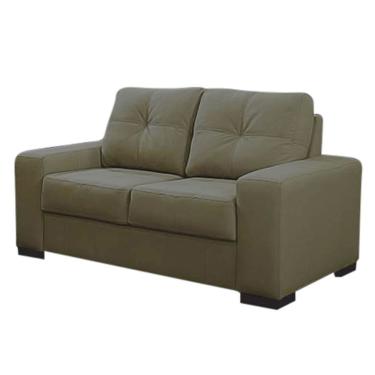 Imagem de Sofá 2 Lugares 150cm Turim Couro Fendi