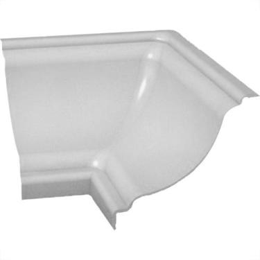 Imagem de Canto Para Forro Pvc Interno Branco Gelo 20102 - Kit C/100 - PLASFLEX,