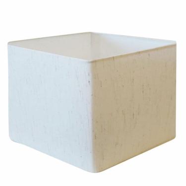 Imagem de Cúpula em Tecido Quadrada Abajur Luminária Cp-4077 30/50x50cm Linho Bege