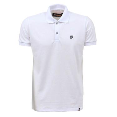 Imagem de Camisa Gola Polo Masculina Branca Cowboy Winner 37692