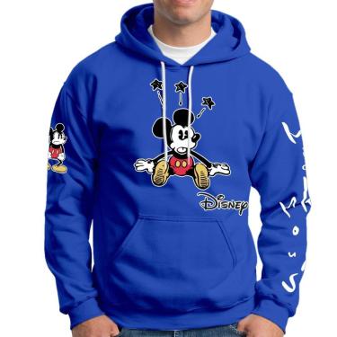 Imagem de Moletom Masculino Mickey Em Algodão Com Capuz-Unissex