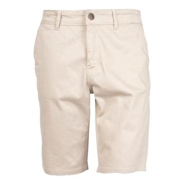 Imagem de Bermuda de Sarja Masculina Pitt Básica Bege-Masculino