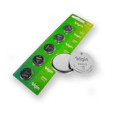 Imagem de Bateria elgin cr2032 cartela c/ 5un