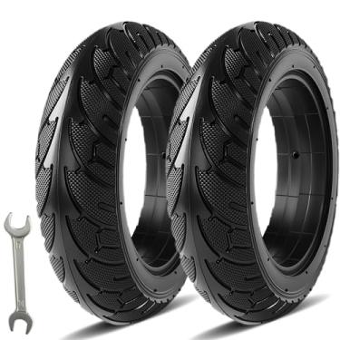 Imagem de PRO CAKEN Roda sólida de pneu de 200 x 50 para scooter elétrica equilíbrio carro 8 x 2 rodas sólidas peças de pneu sem câmara de perfuração à prova de explosão..
