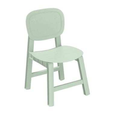 Imagem de Cadeira Infantil em Polipropileno 58cm X 45cm Verde Menta
