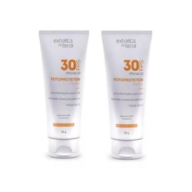 Imagem de Kit Extratos Da Terra Filtro Solar Fotoprotetor Fps30 50g 2un