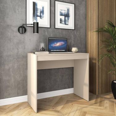 Imagem de Escrivaninha Politorno Liberdade MDP Compacta Pintura UV Corrediças Metálicas