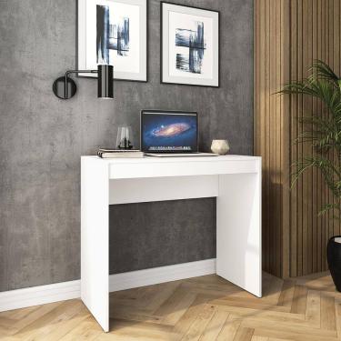 Imagem de Escrivaninha Politorno Liberdade 1 Gaveta MDP Compacta Pintura UV Corrediças Metálicas