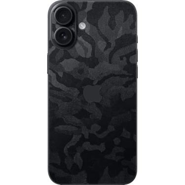 Imagem de Razer Skin: iPhone 16 Plus - Full Wrap - Premium 3M Cast Vinyl - Scratch Resistant - Unique Designs & Finishes - Easy Application - Black Camo