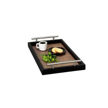 Imagem de Bandeja Gourmet Decoração Bebidas Xícaras Café Casa Recepção - MARAKA,