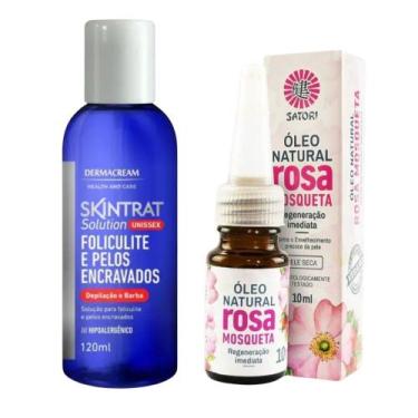 Imagem de Kit 1 Skintrat +1 Óleo Natural Rosa Mosqueta - Dermacream