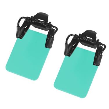 Imagem de DONGKER Persianas de óculos de tiro, 2 peças de remendo de óculos de tiro de ângulo ajustável de 180° para tiro, treinamento, tiro com arco