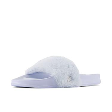 Imagem de New Balance Sandália feminina 200 V2 Slide, Starlight/Prata Metálico, 9