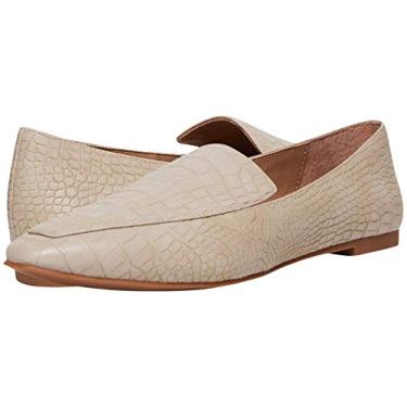 Imagem de Steve Madden Mocassim feminino de camurça Gemmy sem cadarço, Croco acinzentado, 6