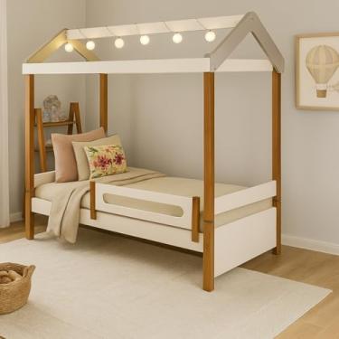 Imagem de Cama Infantil Eliz Casinha com Led Solteiro Padrão