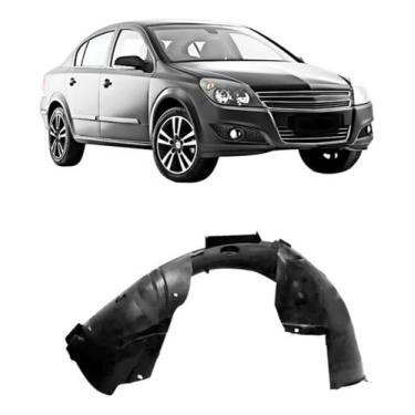 Imagem de Parabarro Dianteiro Compatível Com Vectra 2006 2007 2008 2009 2010 2011 Lado Direito Proteção Da Caixa De Roda Contra Barro Pedras Detritos Suspensão Motor Substituição Segura