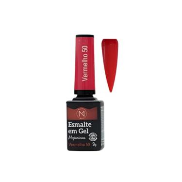 Imagem de Esmalte Em Gel 9g - Majestic Nails (Vermelho 50)