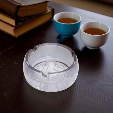 Imagem de Generic 1 peça cinzeiro design iceberg vidro azul 8,7 x 8,7 x 4,2 cm