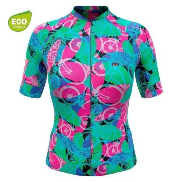 Imagem de Camisa de Ciclismo Feminina Márcio May Funny Neon Euphoria-Feminino
