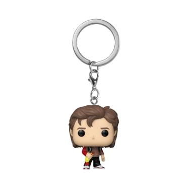 Imagem de Funko POP! Chaveiro: Stranger Things Temporada 5 - Steve Harrington - Chaveiro Novidade - Mini Figura de Vinil para Coleta - Enchimento de Meia - Ideia de Presente - Mercadoria Oficial