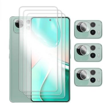 Imagem de Para Zenfone 12 Ultra, Vidro 6 em 1 6,78 polegadas Cola Completa Protetor de Tela Transparente Vidro Temperado