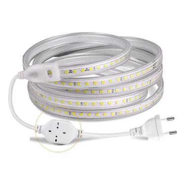 Imagem de 5 Metro Mangueira Fita Super Led 110V + Conector Compl 127V