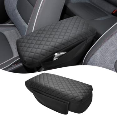 Imagem de QianBao Capa de console central compatível com Chevrolet Trailblazer 2021 2022 2023 2024 2025 capa de apoio de braço almofada de console central de couro protetor de caixa de assento com bolsos bolsa